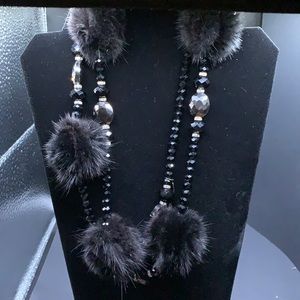Cute Fuzzball Necklace